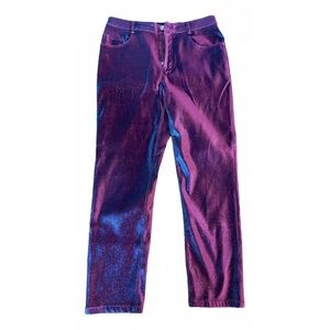 AREA Heart iridescent pants
